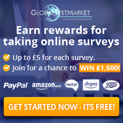 Earn Rewards for taking online surveys with Global Test Market