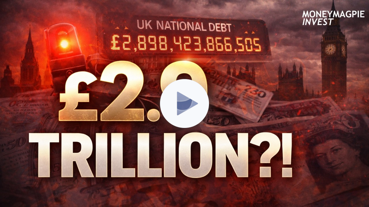 UK Debt Hits £2.9 TRILLION - Are We in Serious Trouble? | MoneyMagpie Invest