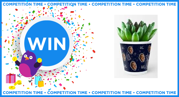 Personalised plant pot from Cool Pots