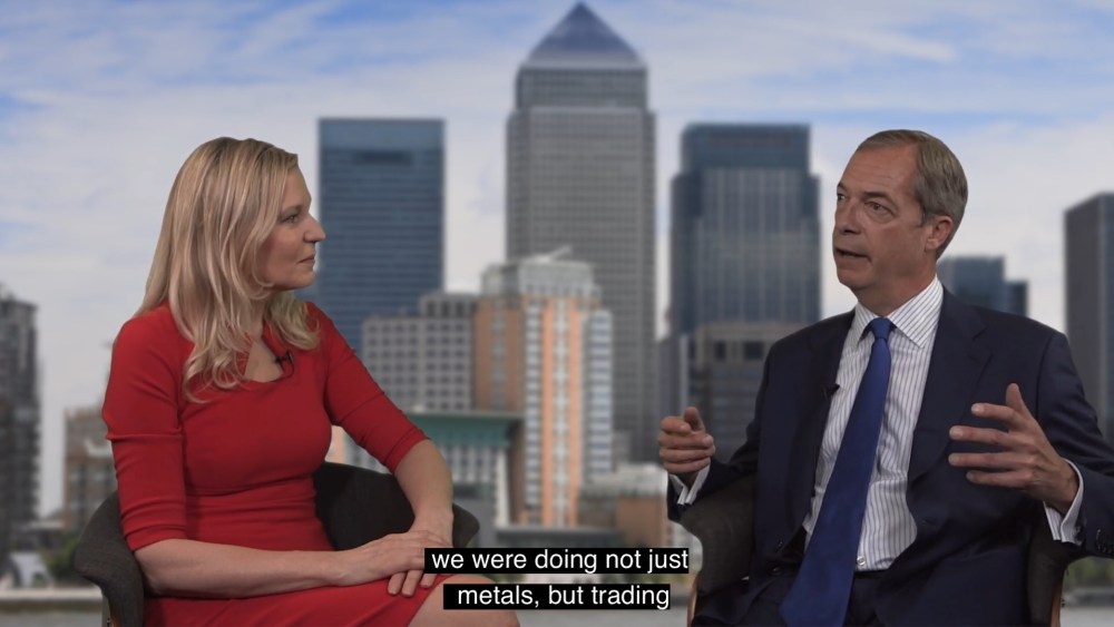 Jasmine interviews Nigel Farage