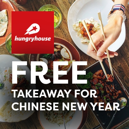 Free Takeaway for Chinese New Year
