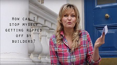 How can stop myself being ripped off by builders?
