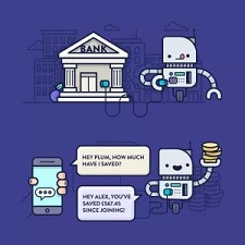 Robot save money 