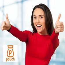 Get pouch now