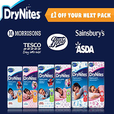 £2 off Huggies DryNites