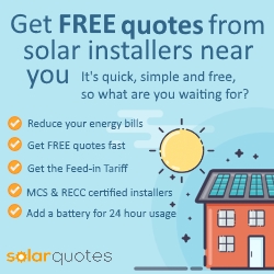 Free quotes from solar quotes