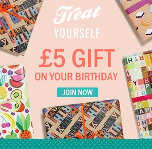 £5 birthday gift at Papercase