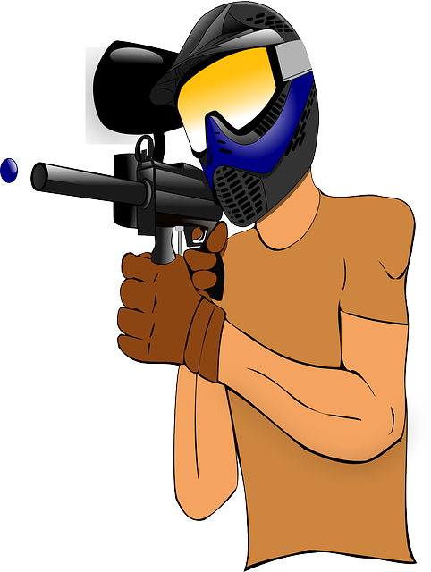 paintballing