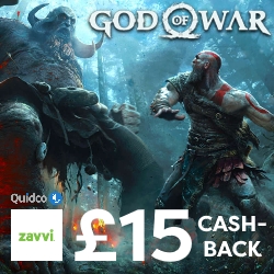 £15 off God Of War with Quidco