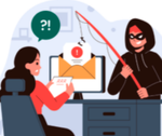 Phishing cartoon