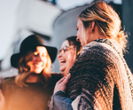 group of smiling women