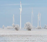 Snow wind turbines