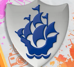 Blue peter badge