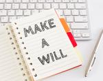 A notepad says Make a Will