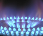 gas hob flames