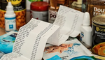 supermarket receipt