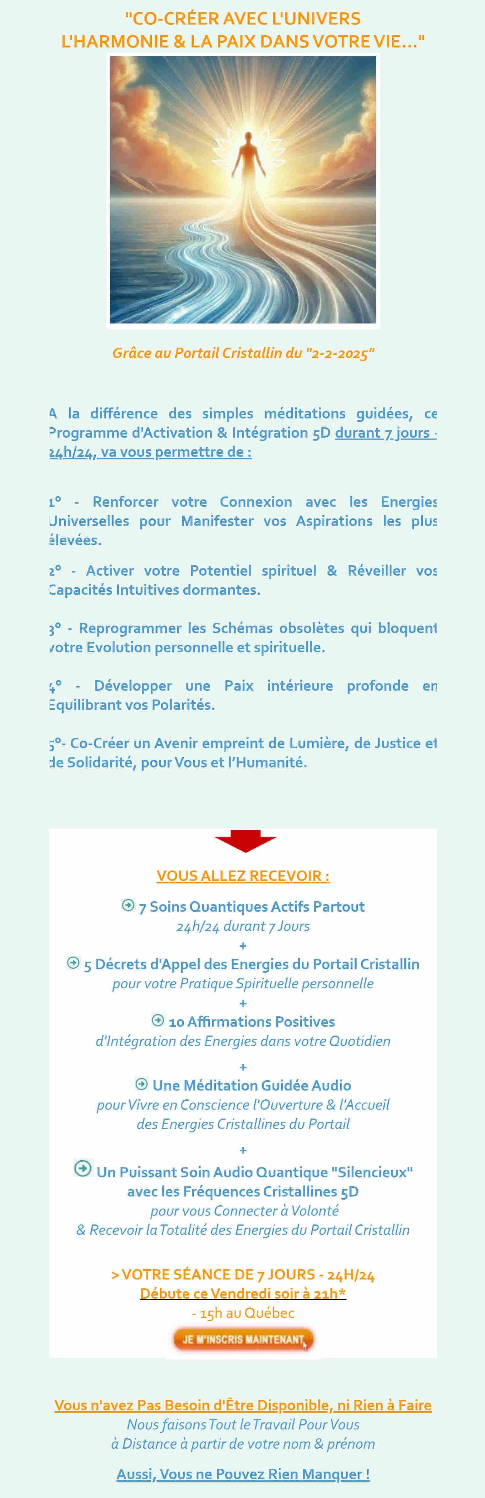 Recevez 7 Activations 5D  Actives Partout 24h/24 durant 7 Jours !