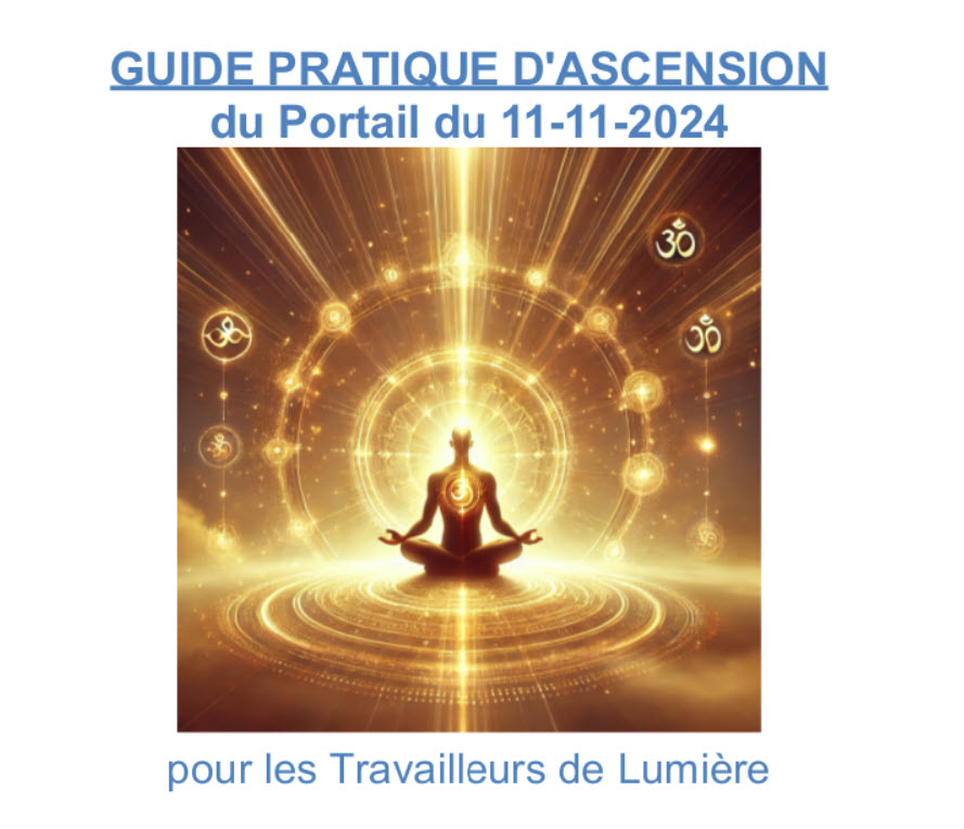 Téléchargez - dés maintenant, votre Guide Pratique de Guérison & d'Ascension du Portail 11-11-224