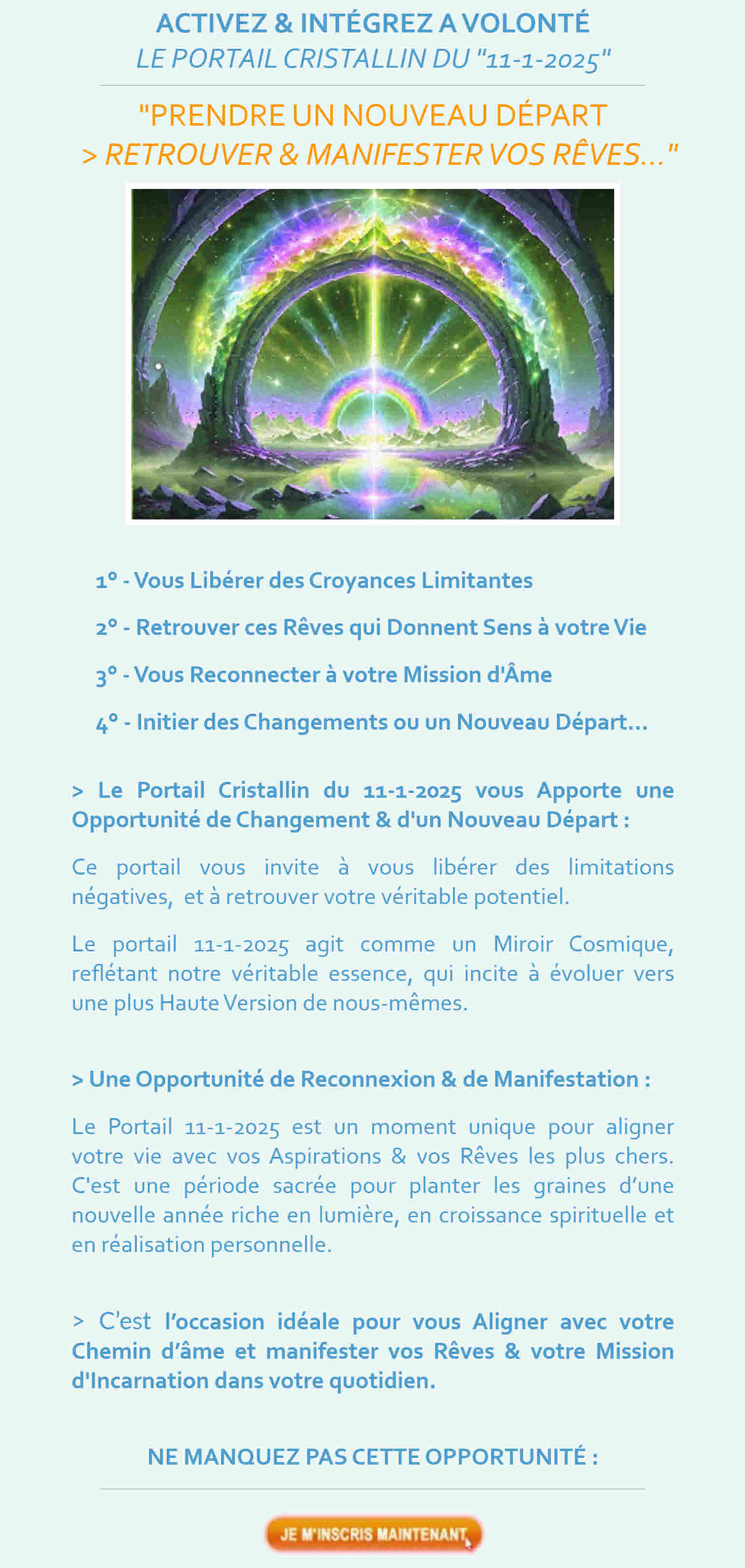 Retrouver & Manifester vos Rêves - Prendre un nouveau départ !