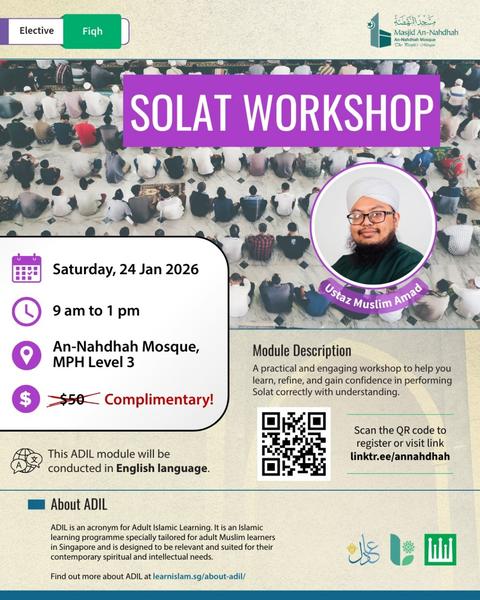 Solat Workshop - Ustaz Muslim Amad