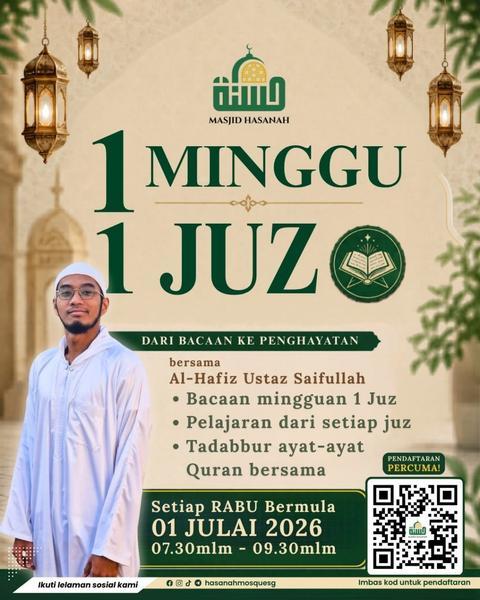 1 MINGGU 1 JUZ: Dari Bacaan ke Penghayatan