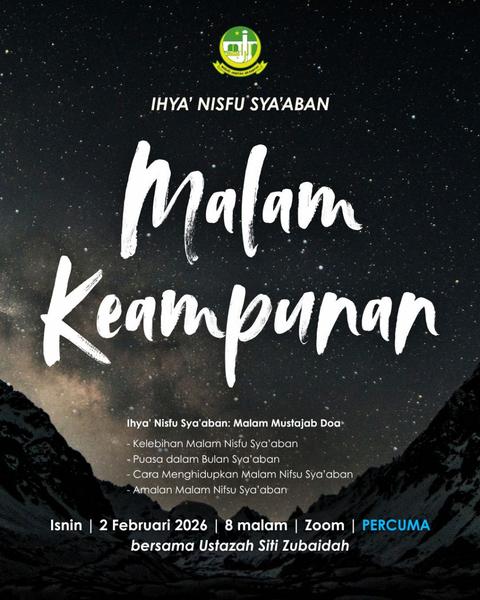 Ihya' Nisfu Sya'aban: Malam Keampunan
