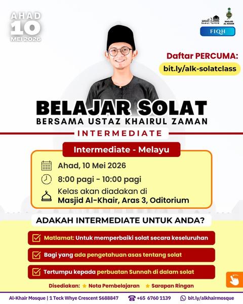 BELAJAR SOLAT [Intermediate - Melayu]