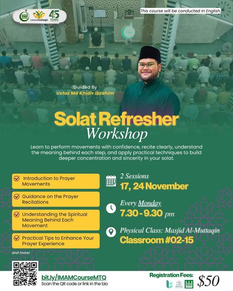 Solat Refresher Workshop
