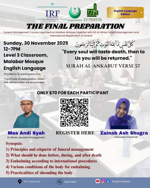 The Final Preparation