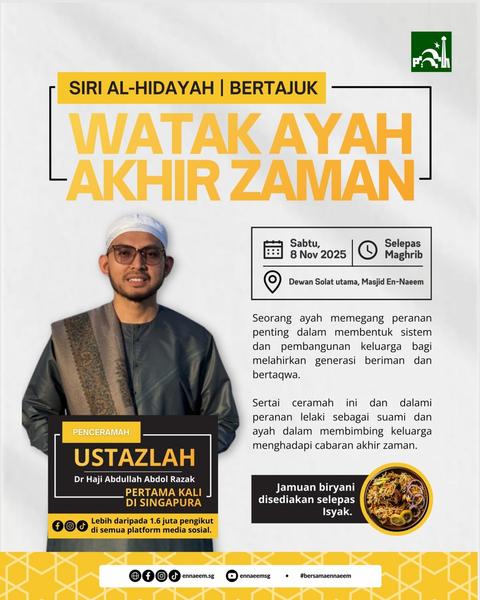 Siri Al-Hidayah: Watak Ayah Akhir Zaman