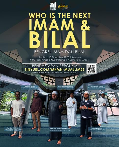 Who Is The Next Imam & Bilal? - Bengkel Imam & Bilal
