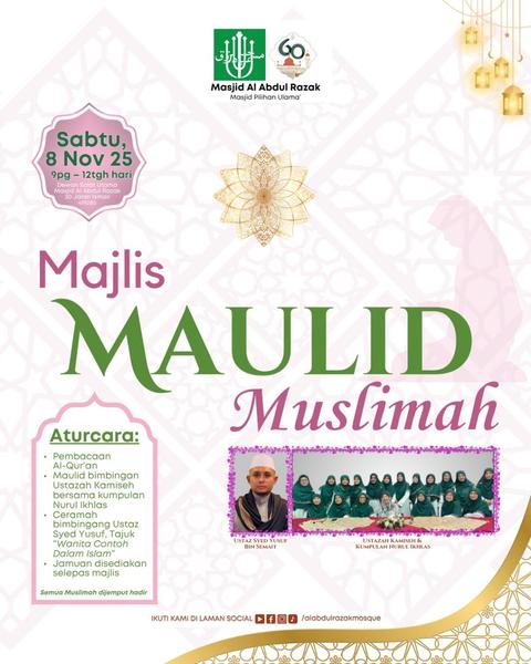 Majlis Maulid Muslimah