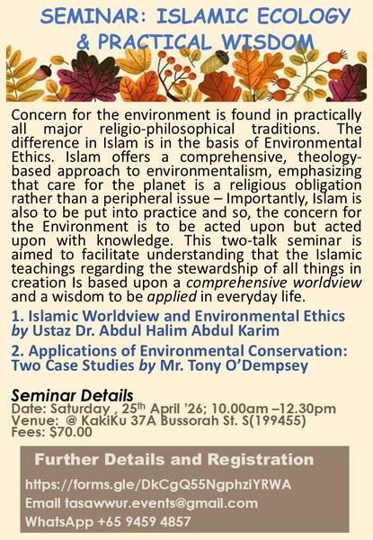 Islamic Ecology and Practical Wisdom