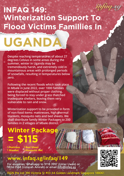 WINTERIZATION SUPPORT TO FLOOD VICTIM FAMILIES IN UGANDA