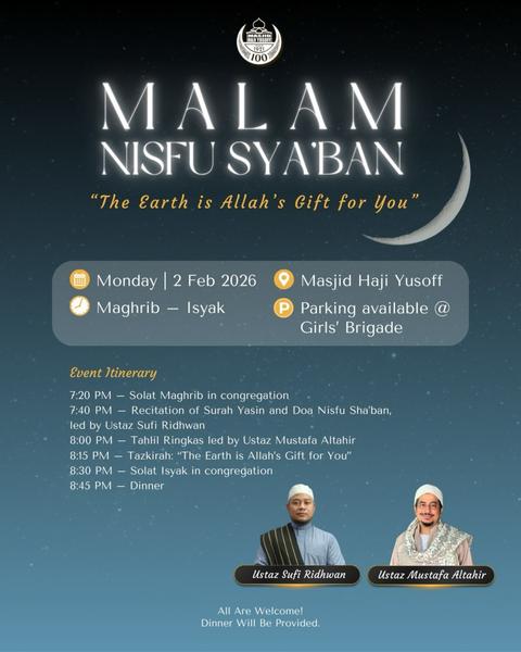 Malam Nisfu Sya'ban: The Earth is Allah's Gift for You