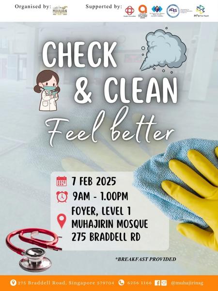 Check & Clean, Feel Better