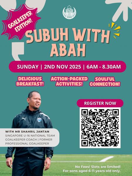 Subuh With Abah - Goalkeeper Edition