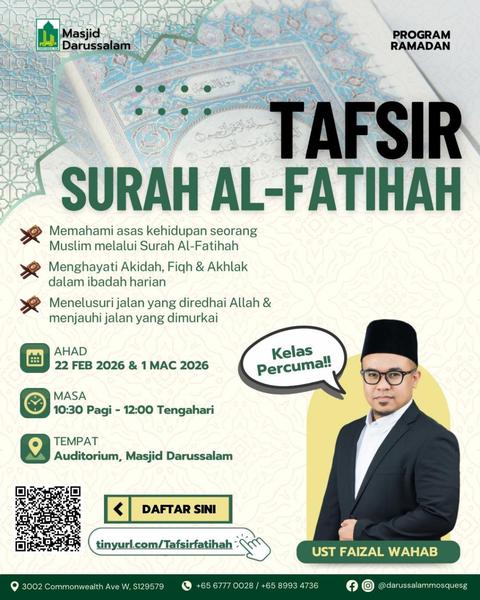 Tafsir Surah Al-Fatihah | Program Ramadan