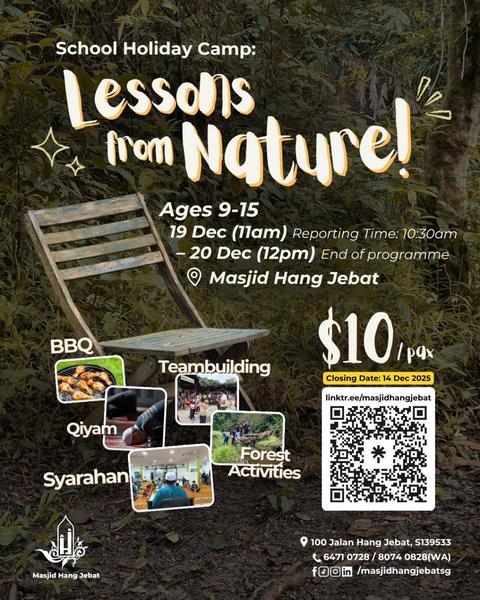 School Holiday Camp: Lessons from Nature