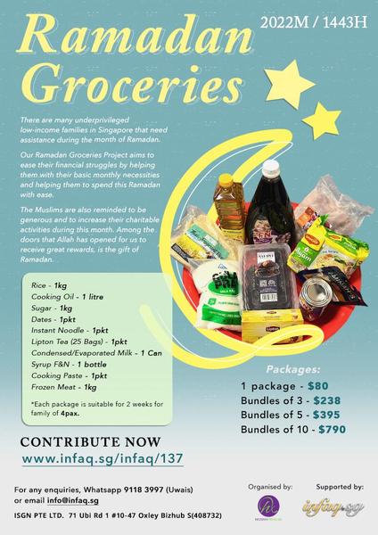 RAMADAN GROCERIES 2022