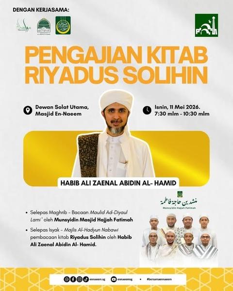 Pengajian Kitab Riyadus Solihin