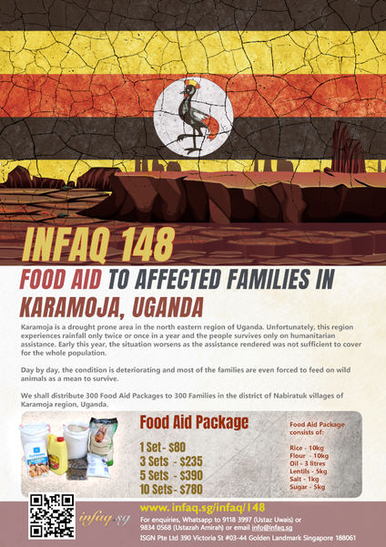 FOOD AID TO AFFECTED FAMILLIES IN KARAMOJA, UGANDA