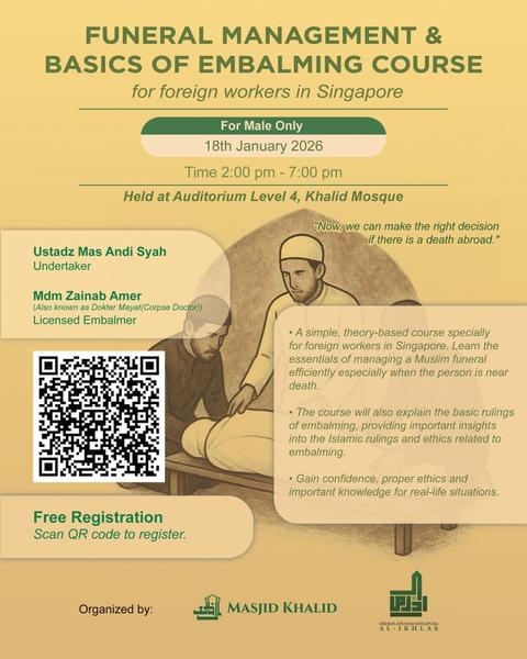 Funeral Management & Basics of Embalming Course [Men Only]