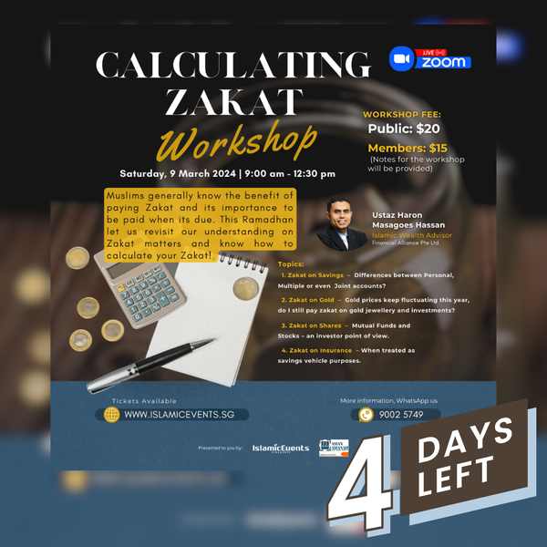 Calculating Zakat Workshop