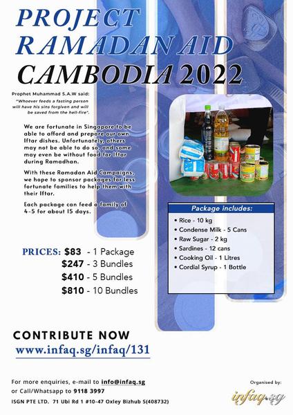 Project Ramadan Aid Cambodia 2022