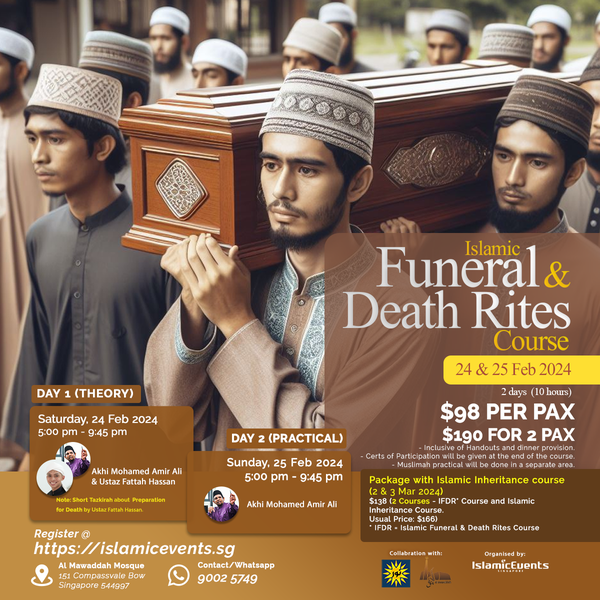 ISLAMIC FUNERAL & DEATH RITES COURSE