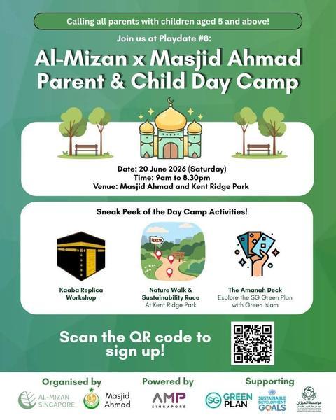 Al Mizan x Masjid Ahmad - Parent & Child Day Camp