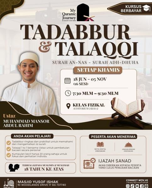 Tadabbur & Talaqqi: Surah An-Nas - Surah Adh-Dhuha