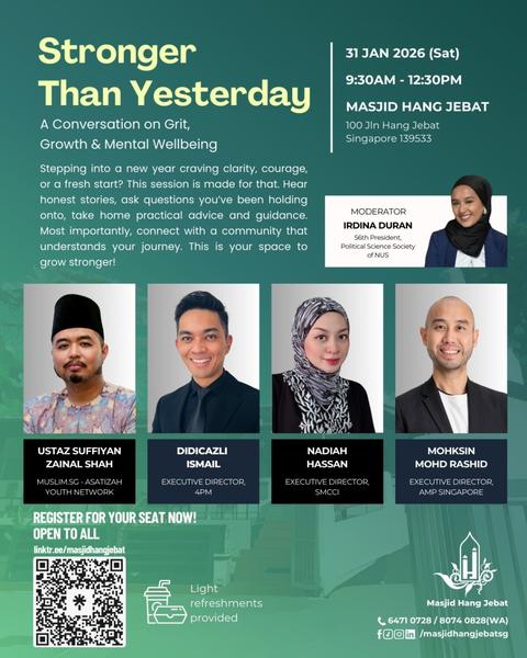 Stronger Than Yesterday | A Conversation on Grit, Growth & Mental Wellbeing