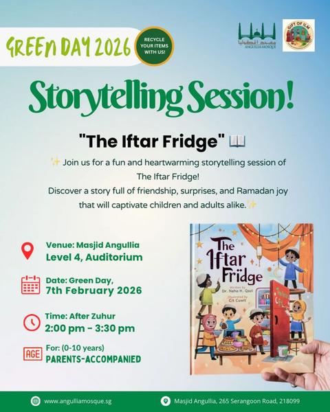 Storytelling Session: The Iftar Fridge | Green Day 2026